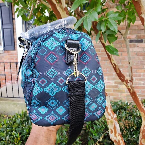 NWT Hadaki Nola Vegan Small Duffle Messenger Bag. - Picture 11 of 15